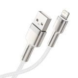 Cablu Baseus Cafule (CALJK-B02), USB-Lightning, 2.4A, 2m, Alb