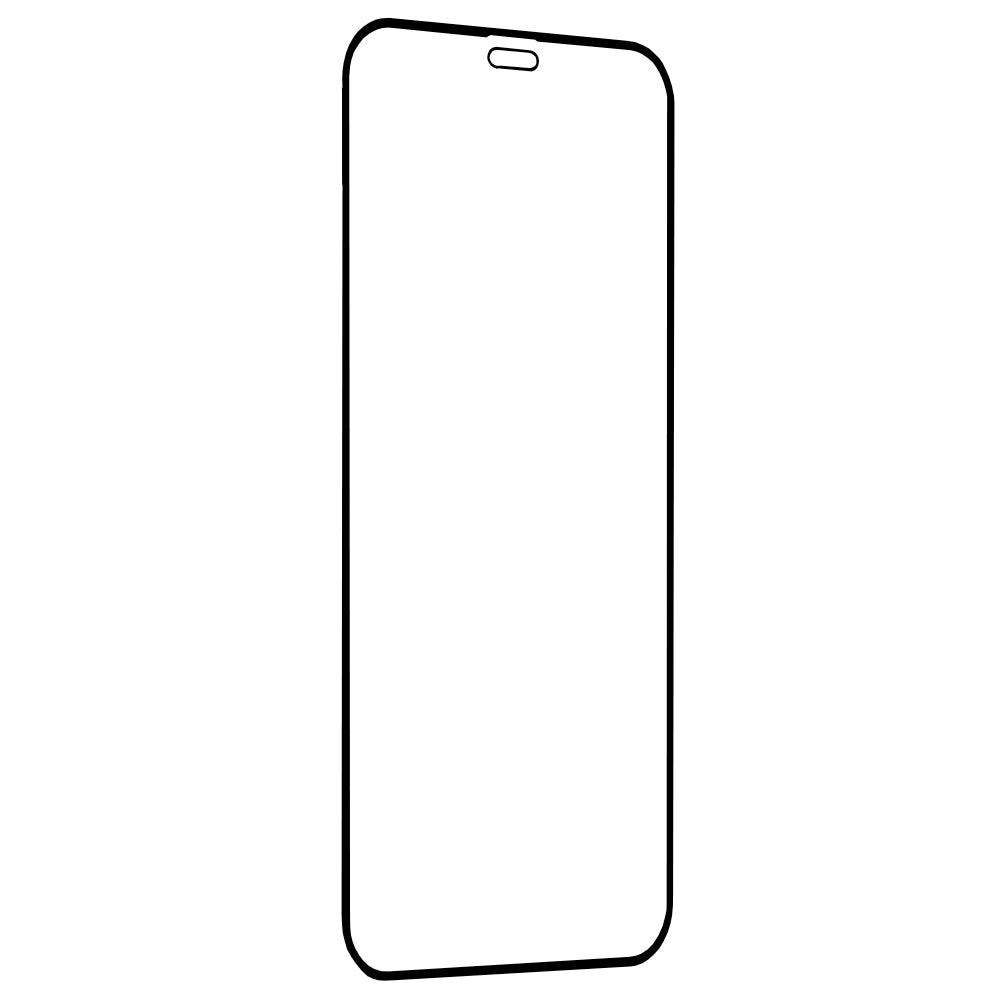 Folie de protectie Techsuit 111D Full Cover / Full Glue Glass compatibil cu iPhone 12 mini, Negru