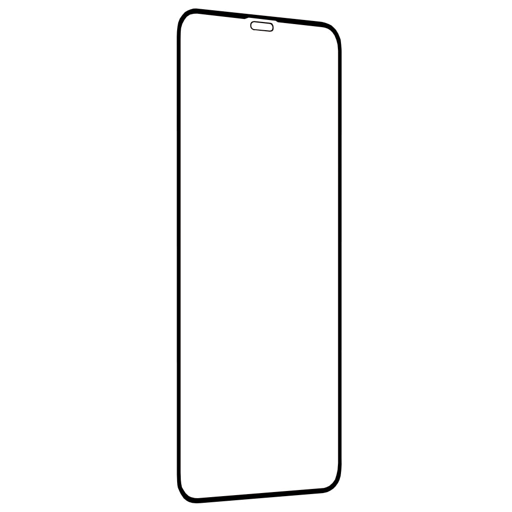 Folie sticlă Techsuit pentru iPhone 11 / iPhone XR, neagră