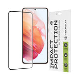 Folie sticlă Techsuit pentru Galaxy S21 5G, neagră