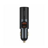 Incarcator Baseus Car Share Together (CCBT-C0G), with Cigarette Lighter Expansion, USB-A, Type-C, 120W, Gri