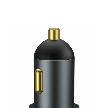 Incarcator Baseus Car Share Together (CCBT-C0G), with Cigarette Lighter Expansion, USB-A, Type-C, 120W, Gri