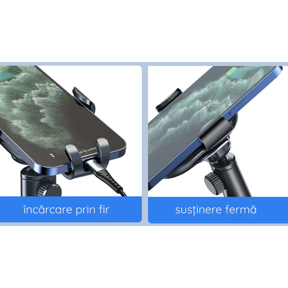 Suport Yesido (C120), Gravity Grip, Extendable Arm for Dashboard, Windshield, Negru
