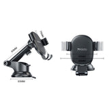 Suport Yesido (C120), Gravity Grip, Extendable Arm for Dashboard, Windshield, Negru