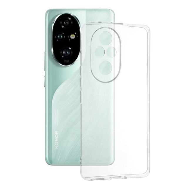 Husa de protectie Techsuit Clear Silicone compatibil cu Honor 200 Pro, Transparent