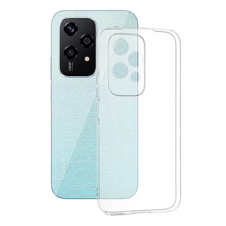 Husa de protectie Techsuit Clear Silicone compatibil cu Honor 200 Lite, Transparent