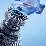 Accesoriu gaming Techsuit Phone Cooler (SL16), with Gear Button, Temperature Display, Silicone Clamping Arm, Two Speeds, Universal, Negru