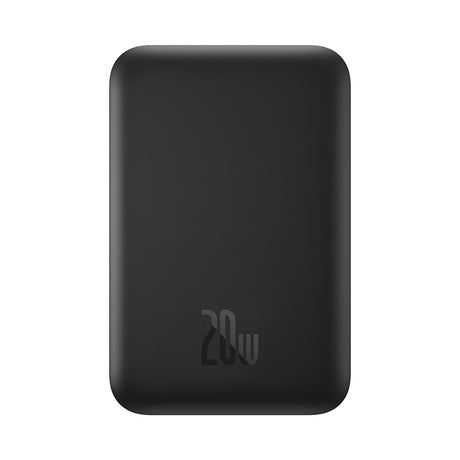 Baterie externa Baseus Mini Air (P10059002113-00), Type-C, MagSafe Charging, 20W, 6000mAh, with Cable Type-C, 30cm, Negru