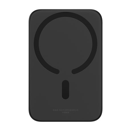 Baterie externa Baseus Mini Air (P10059002113-00), Type-C, MagSafe Charging, 20W, 6000mAh, with Cable Type-C, 30cm, Negru