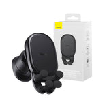 Suport Baseus Pro (SUWX030001), Stable Gravitational, Wireless Charging, for Air Vent, 15W, Negru