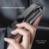 Suport Techsuit Mini Selfie Stick (L10), Stable Tripod with Bluetooth Remote Control, 360 Rotation, Aluminium Alloy, 68cm, Negru