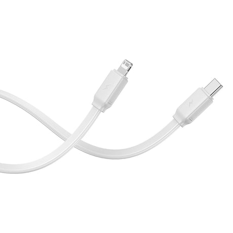 Baterie externa Baseus Qpow Pro+ (P10055003223-00), Lightning, 2x Type-C, USB, 22.5W, 10000mAh, Cable Type-C, 30cm, Alb
