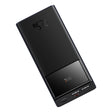 Baterie externa Baseus Star-Lord (PPXJ080001), 2x USB, Type-C, Micro-USB, 22.5W, 20000mAh, Cable Type-C, 3A, 30cm, Negru