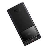 Baterie externa Baseus Star-Lord (PPXJ080001), 2x USB, Type-C, Micro-USB, 22.5W, 20000mAh, Cable Type-C, 3A, 30cm, Negru