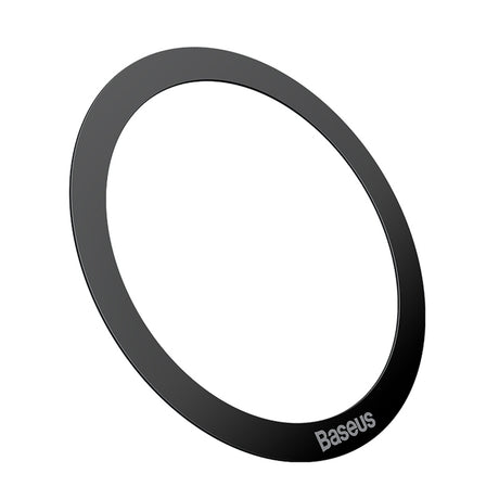 Suport Baseus (set de 2) Metal Ring Magnetic Series (PCCH000001), Universal Phone Ring for Samsung, iPhone, Negru