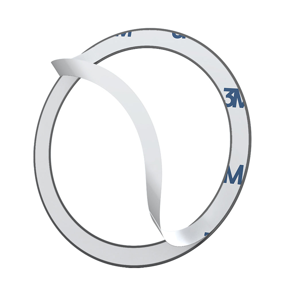 Suport Baseus (set de 2) Metal Ring Magnetic Series (PCCH000001), Universal Phone Ring for Samsung, iPhone, Negru
