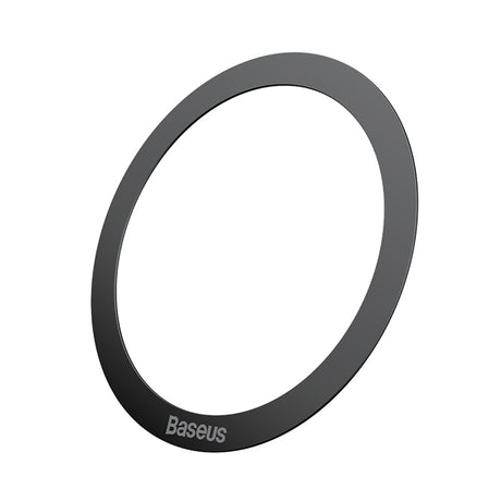 Suport Baseus (set de 2) Metal Ring Magnetic Series (PCCH000001), Universal Phone Ring for Samsung, iPhone, Negru