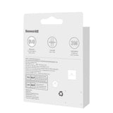 Suport Baseus (set de 2) Metal Ring Magnetic Series (PCCH000001), Universal Phone Ring for Samsung, iPhone, Negru