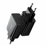 Incarcator Baseus Speed Mini (CCFS-SN01), Quick Charger, Type-C, 20W, Negru