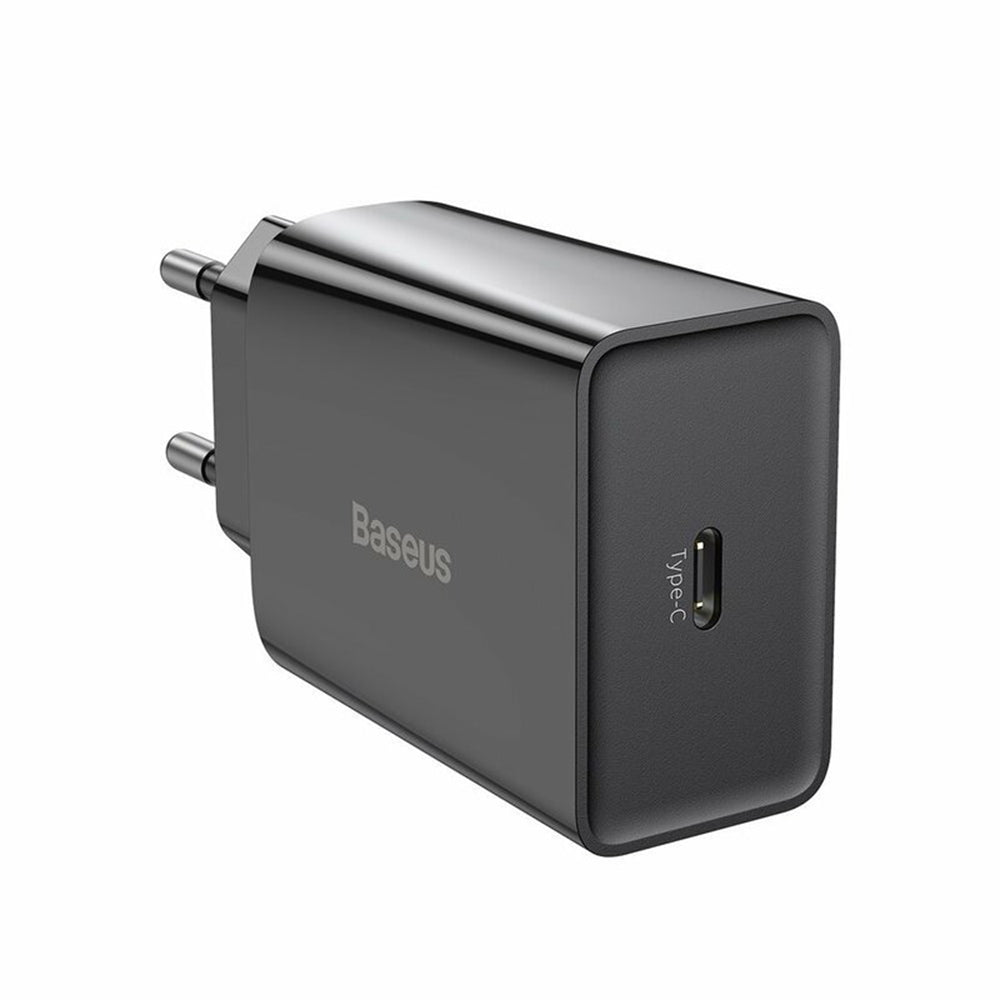 Incarcator Baseus Speed Mini (CCFS-SN01), Quick Charger, Type-C, 20W, Negru