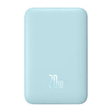 Baterie externa Baseus Magnetic Mini (PPCX110103), USB-C, MagSafe, 10000mAh, 20W, with Cable Type-C, 3A, 30cm, Bleu