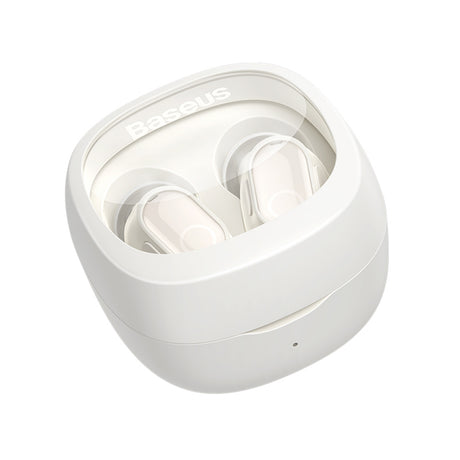 Casti Baseus Bowie WM02 (NGTW370202), Bluetooth 5.3, TWS, In-Ear, with Microphone, Crem Y White