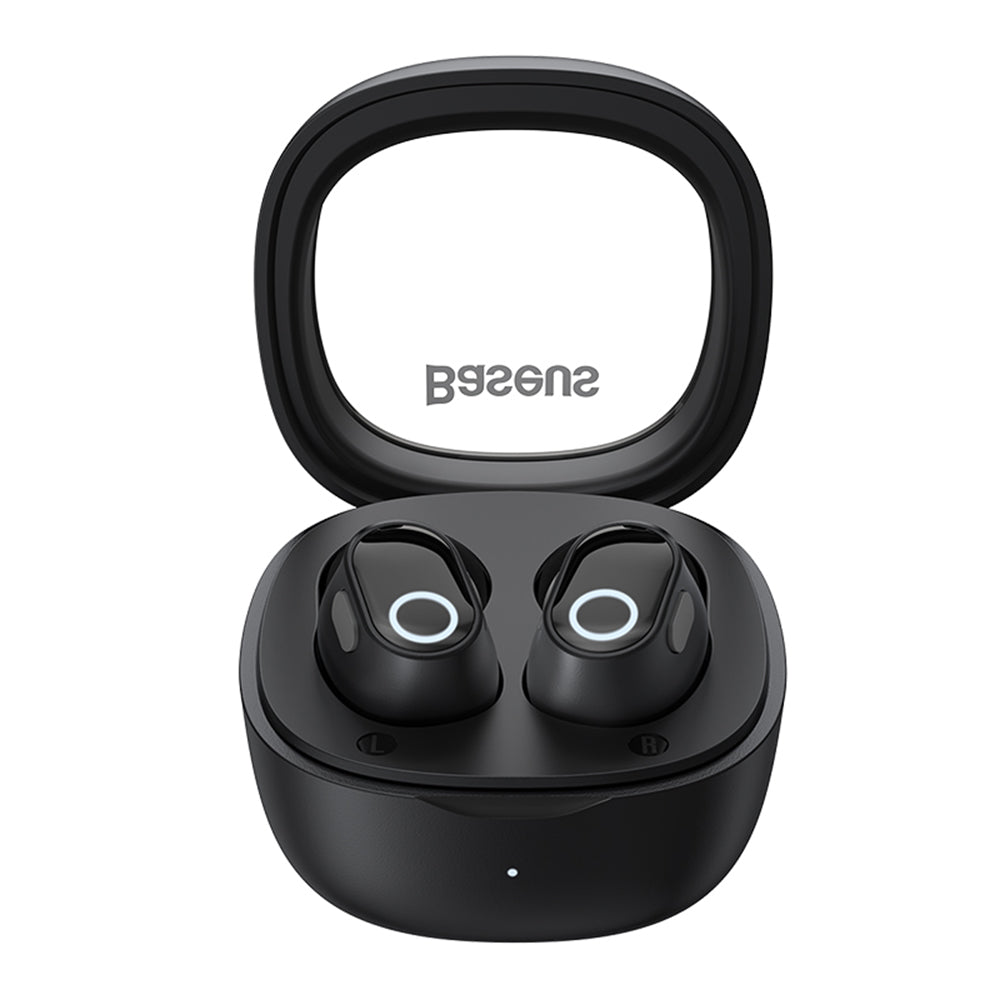 Casti Baseus Bowie WM02 (NGTW370201), Bluetooth 5.3, TWS, In-Ear, with Microphone, Negru