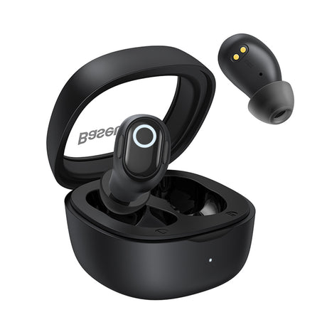 Casti Baseus Bowie WM02 (NGTW370201), Bluetooth 5.3, TWS, In-Ear, with Microphone, Negru