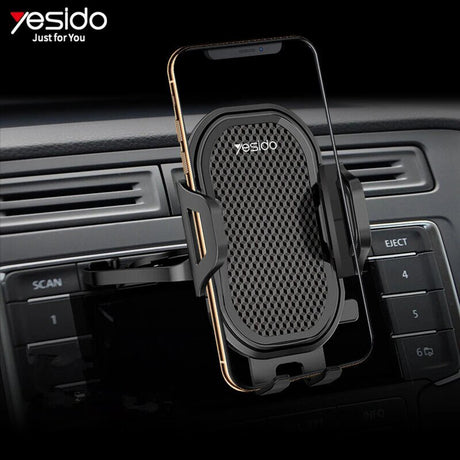 Suport Auto Yesido (C84), Prindere CD Slot, Negru