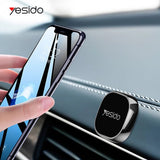 Suport Yesido (C81), Magnetic Grip, Multipurpose Features, for Dashboard, Gri Spatial