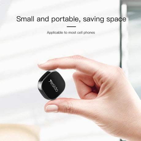 Suport Yesido (C81), Magnetic Grip, Multipurpose Features, for Dashboard, Gri Spatial