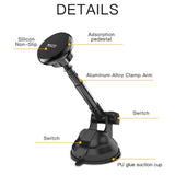 Suport Yesido (C41), Extendable Arm, 360° Rotation Angle, for Dashboard, Windshield, Negru