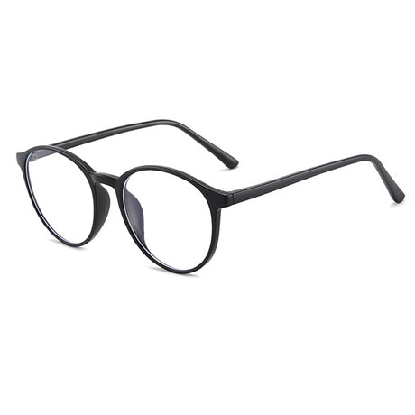 Techsuit Anti-Blue Light Glasses Reflex TR90 (F8551-C2), Round, Nisipiu Black