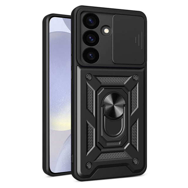 Husa de protectie Techsuit CamShield Series compatibil cu Samsung Galaxy S24 FE, Negru