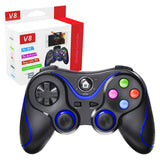 TechSuit Accesoriu gaming Techsuit Wireless Controller (V8), Bluetooth V4.0, 2.4G, 400mAh, Albastru