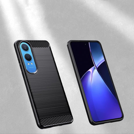 Husa de protectie Techsuit Carbon Silicone compatibil cu OnePlus Nord CE4 Lite, Negru