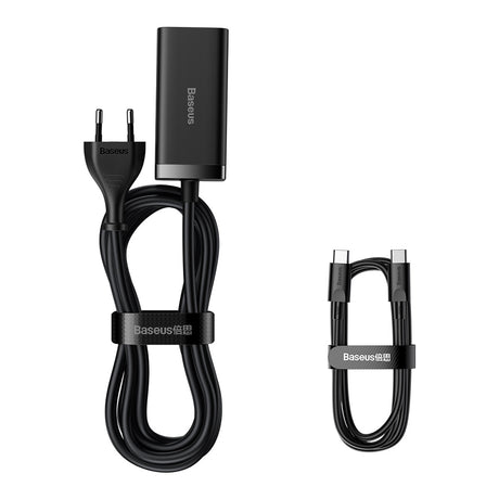 Incarcator Baseus (CCGP000101), 2xUSB-C 2xUSB-A, 100W, Negru