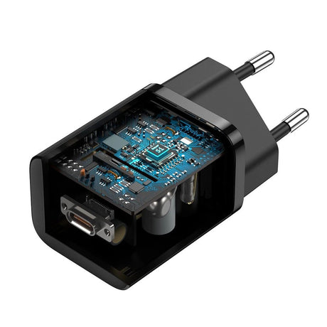 Incarcator Baseus (CCSP020101), USB-C, 25W, Negru