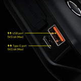 Gadget Baseus Car Jump Starter Super Energy Air (C00245501113-00), with Power Bank, 10000mAh, 1000A, USB, Type-C, Cluster Black