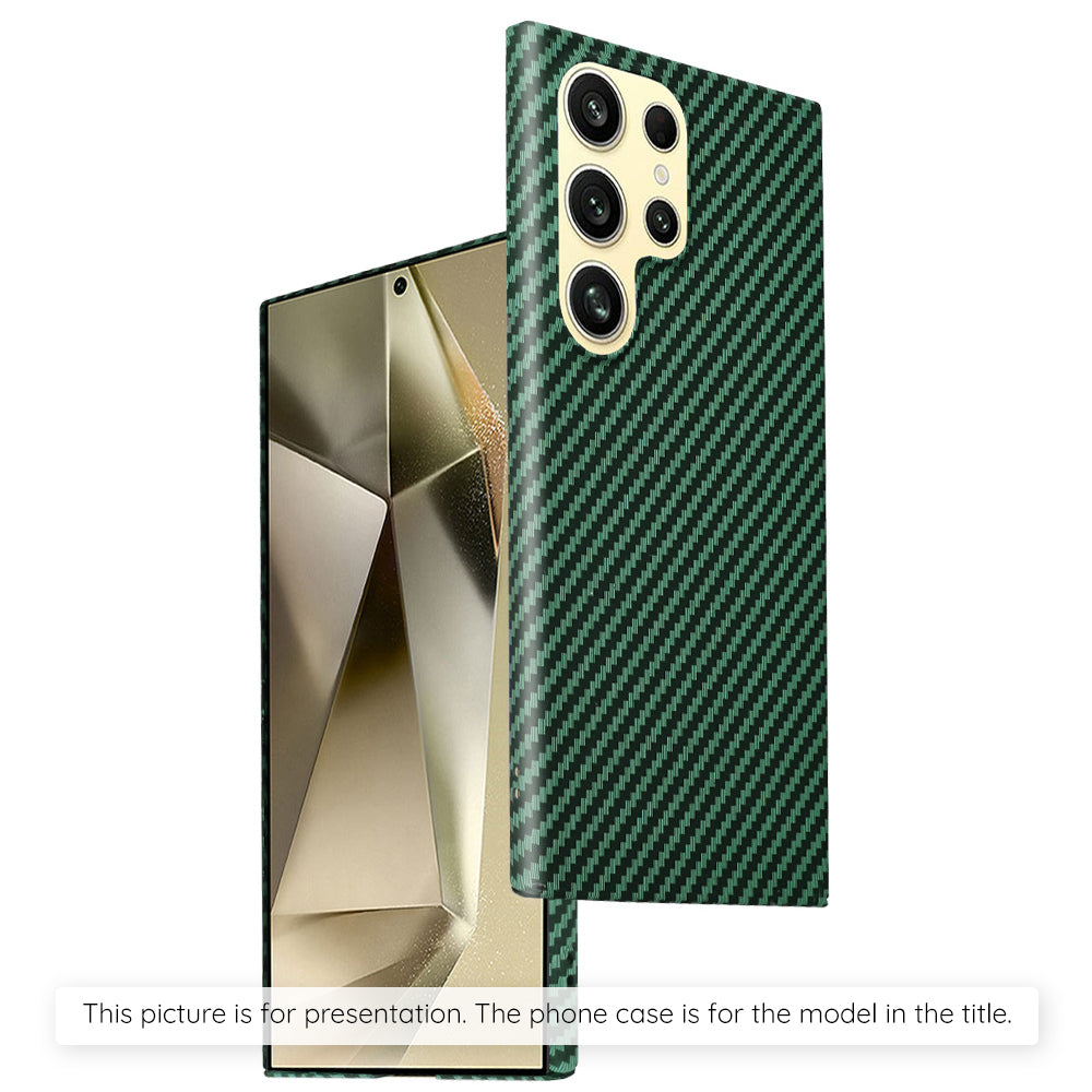 Husa de protectie Techsuit Carbonite FiberShell compatibil cu Samsung Galaxy S24 Plus, Verde