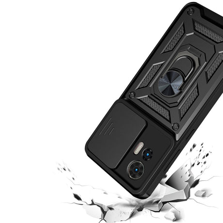 Husă Techsuit CamShield Series pentru Motorola Moto G85, neagră
