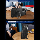 Husa de protectie Techsuit CamGuard Pro compatibil cu Motorola Moto G85, Albastru