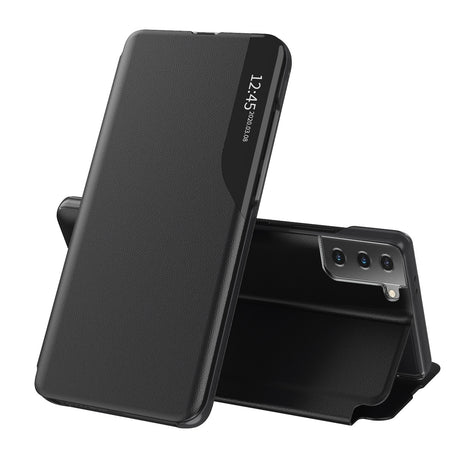Husa de protectie Techsuit eFold Series compatibil cu Samsung Galaxy S21 FE 5G, Negru