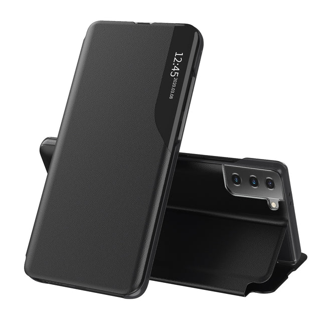 Husa de protectie Techsuit eFold Series compatibil cu Samsung Galaxy S21 FE 5G, Negru
