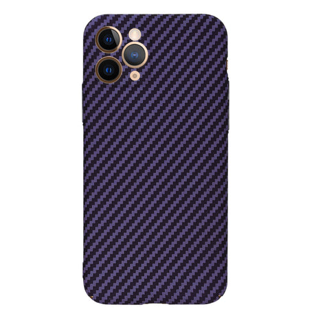 Husa de protectie Techsuit Carbonite FiberShell compatibil cu iPhone 11 Pro, Mov
