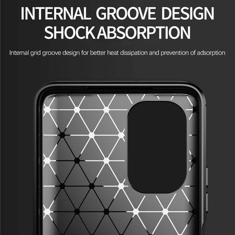 Husa de protectie Techsuit Carbon Silicone compatibil cu Xiaomi Mi 11i / Poco F3, Negru