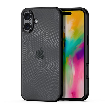 Husa de protectie Dux Ducis Aimo Series compatibil cu iPhone 16 Plus, Negru
