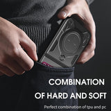 Husa de protectie Techsuit CamGuard Pro compatibil cu Motorola Razr 50 / Razr 60, Negru