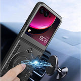 Husa de protectie Techsuit CamGuard Pro compatibil cu Motorola Razr 50 / Razr 60, Negru
