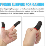 Accesoriu gaming Techsuit Mobile Gaming Finger Sleeve (FS3-02), for Peaceful Elite, King of Glory, Call of Duty, 40x20mm, Rosu
